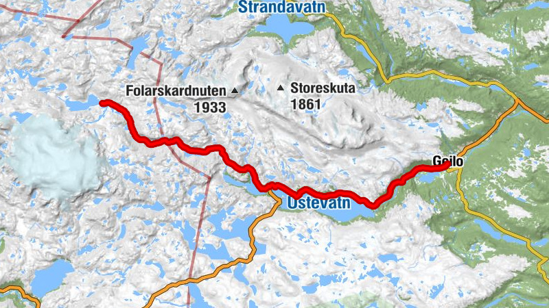 Geilo - Tufte - Såballie