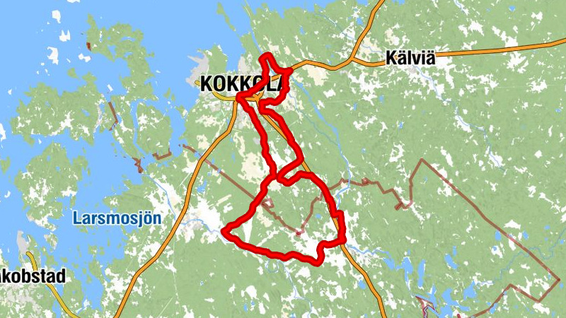 Kokkola - Nedervetil - Kosila