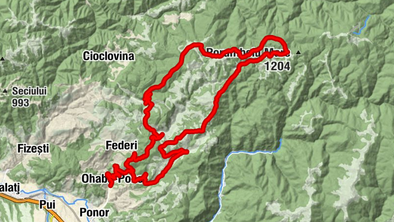 Ohaba-Ponor - Izvorul care împietrește