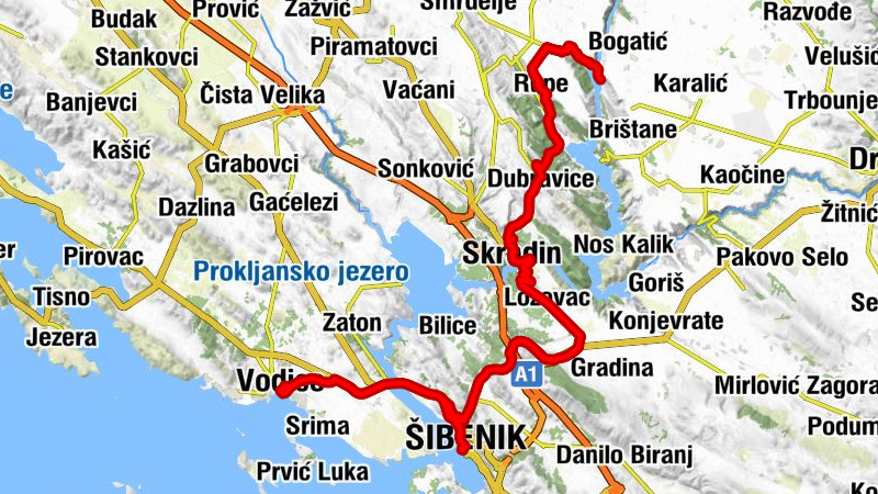 Dulcin - Crkva svetog Frane - Crkva svetog Jere - Vodice