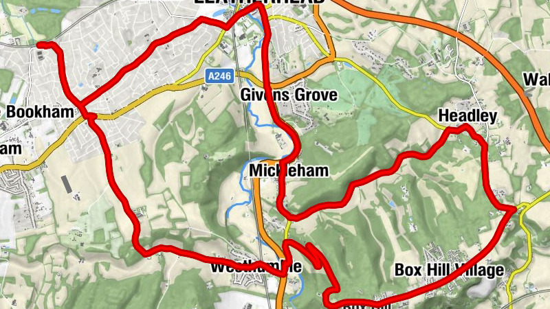 Bookham - St Michael's Chapel of Ease - Box Hill - St Michael and All Angels Mickleham