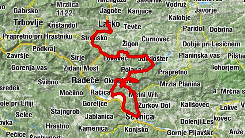 Laško - Župnijska cerkev sv. Martina - Mala Lisca - Lisca