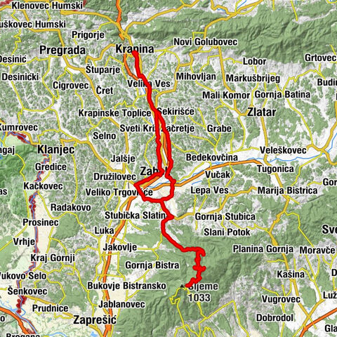Krapina - Grofica - crkva Uznesenja Blažene Djevice Marije