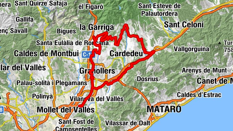 Mollet del Vallès - Santa Maria - Sant Feliu de Canovelles - Montmeló