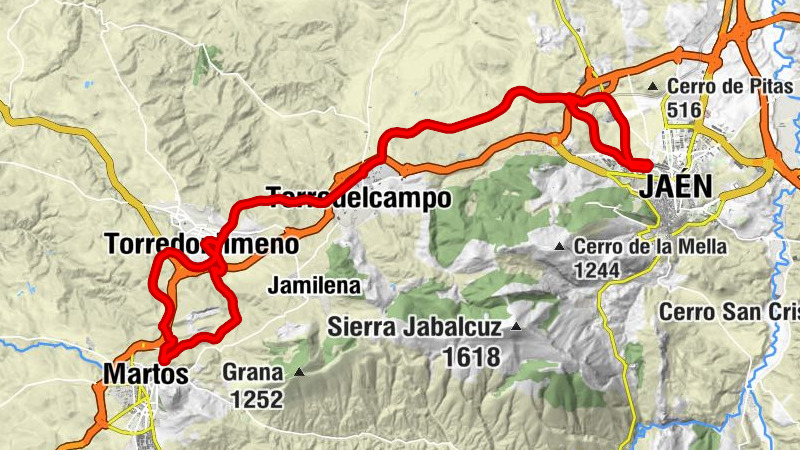 Martos - Torredonjimeno - Torredelcampo - Jaén