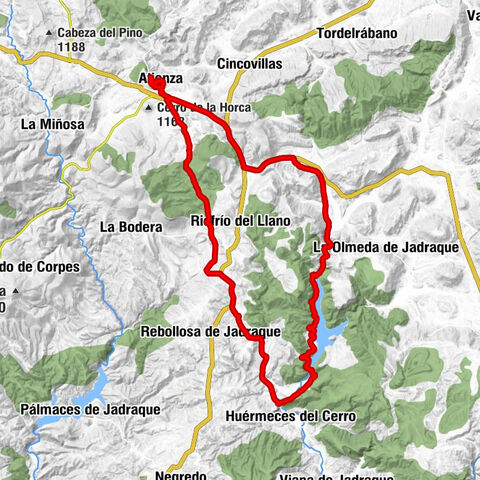 Atienza - Ermita del Humilladero - Cerro del Castillo - Urbanización del Santo Cristo
