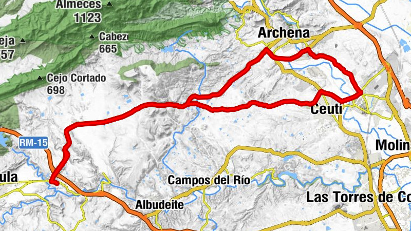Mesa de picnic - Ceutí - Lorquí - Archena