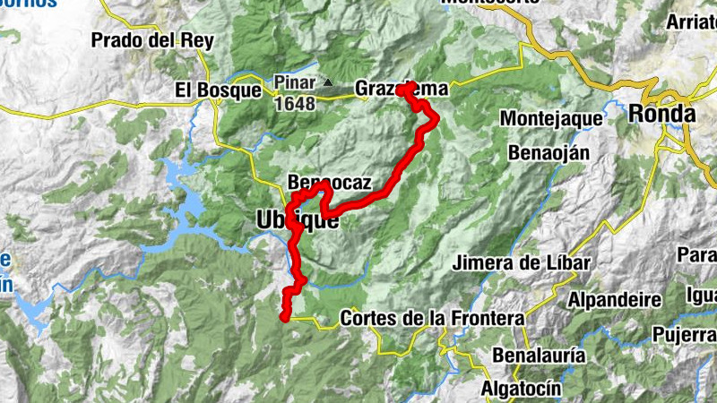 Ubrique - Venta Ocuri - Ermita de San Gregorio