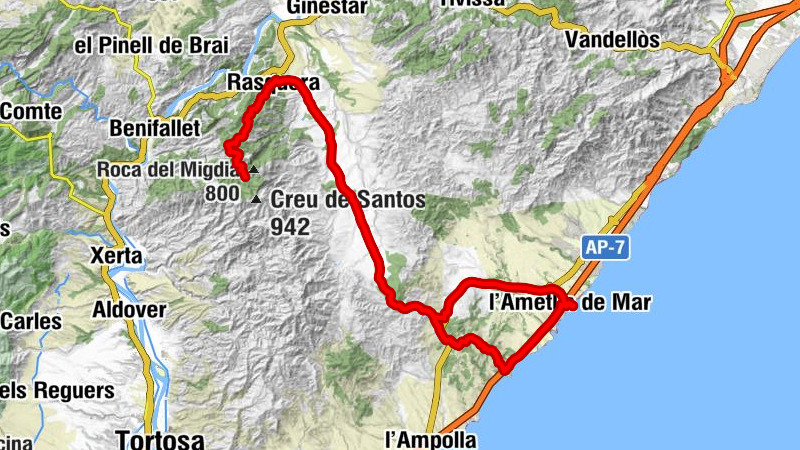 l'Ametlla de Mar - Racons - Roca Tallada