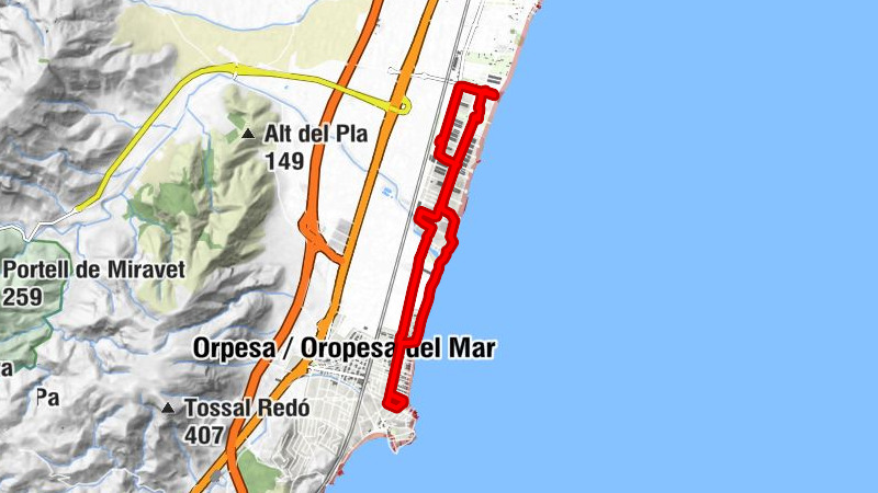 Orpesa / Oropesa del Mar - Marina d'Or - l'Albufera - la Platja d'Orpesa