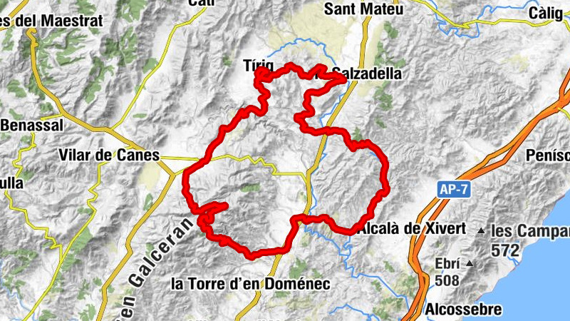 Fonecaes - la Talaia - la Bastida - les Coves de Vinromà