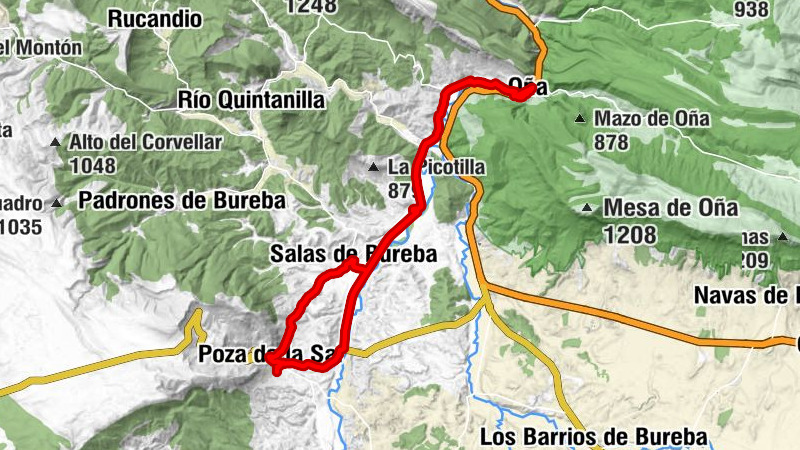 Poza de la Sal - Bar El Salero - Iglesia de Santa María - Iglesia de la Natividad