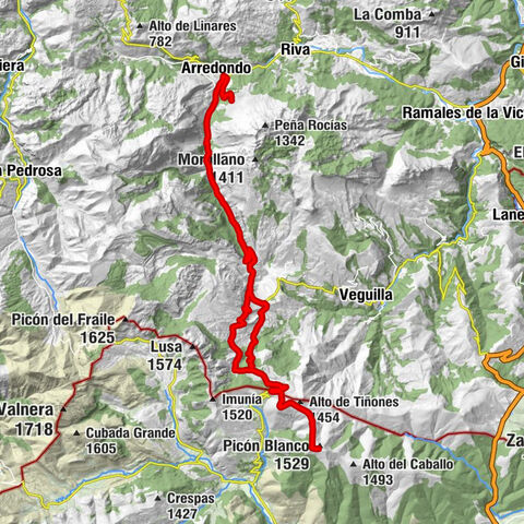 Rocías - Collado del Asón - Portillo de la Sía - Picón Blanco