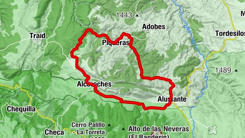 Corrinche - Alcoroches - Ermita de Santa Ana - Piqueras