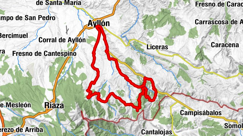 Ayllón - Valvieja - Iglesia de San Andrés - Iglesia de Santa María