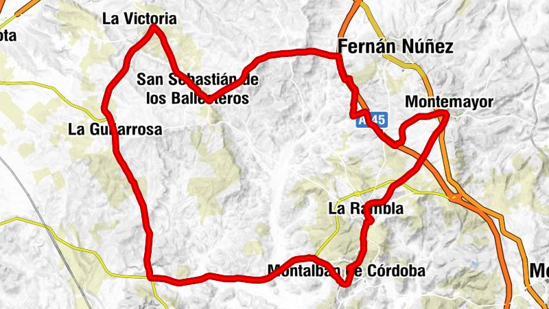 Montemayor - La Rambla - Ermita de El Calvario - Parroquia de Nuestra Señora del Rosario
