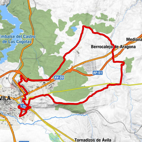 Ávila - El Pinarcillo - Bernuy-Salinero - Berrocalejo de Aragona