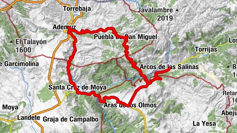 Estrella Damm - Arcos de las Salinas - Ermita La Purísima - Ermita de San Roque