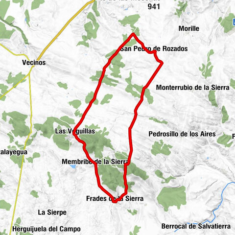 Restaurante VII Carreras - San Pedro de Rozados - Calzadilla de Mendigos - Frades de la Sierra
