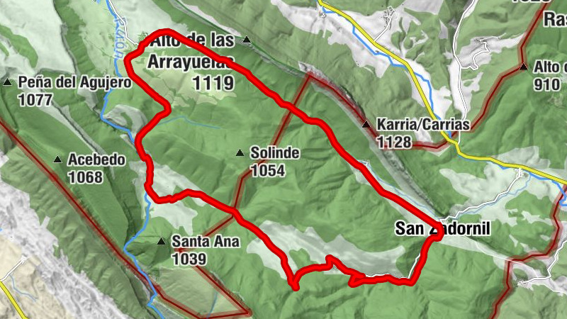 San Zadornil - Villafría de San Zadornil - Iglesia de San Esteban de Ribera - Iglesia de Santa Elena