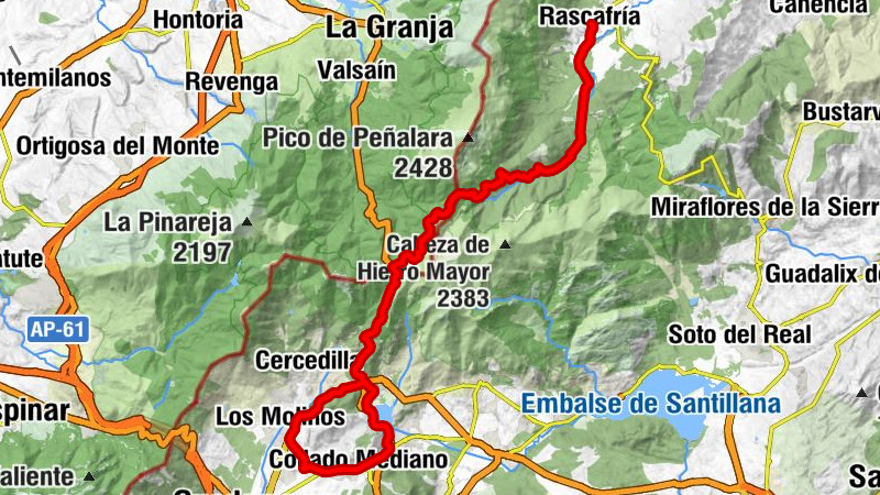 Collado Mediano - El Colladillo - La Fonda Real - Puerto de Navacerrada