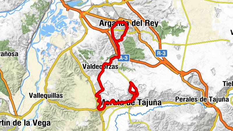 Arganda del Rey - Valdecorzas - Morata de Tajuña