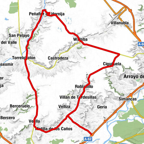 La Horca - Iglesia de la Asunción - Ermita del Cristo del Humilladero - Ermita del Cristo de las Eras