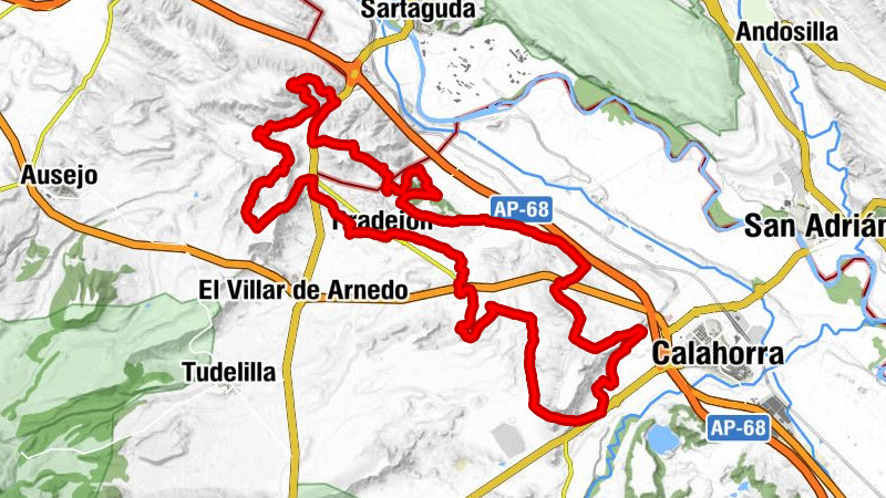 Pradejón - Restaurante Arizona - Monte del Tío Borde - Ausejo