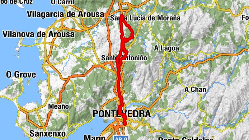 Pontevedra - Igrexa parroquial da Virxe do Camiño - Igrexa Santa María de Alba - Capela de San Amaro