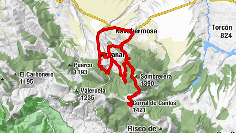 Ermita del Milagro - Hontanar - Corral de Cantos - Navahermosa