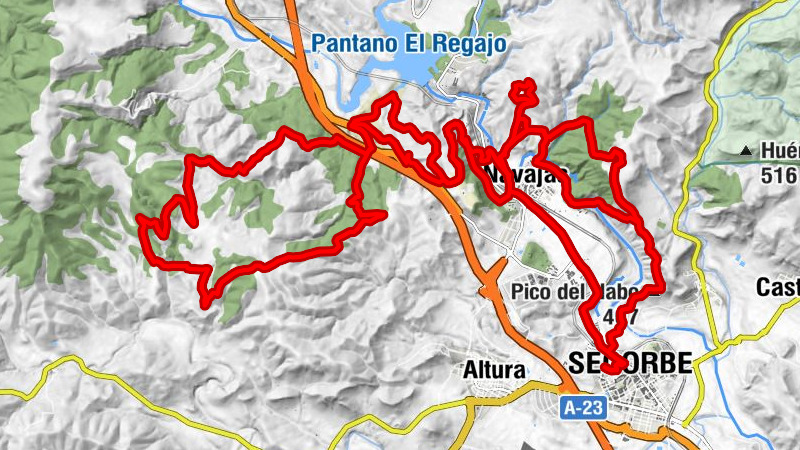 San Blas - San Roque - Segorbe - Pico del Nabo