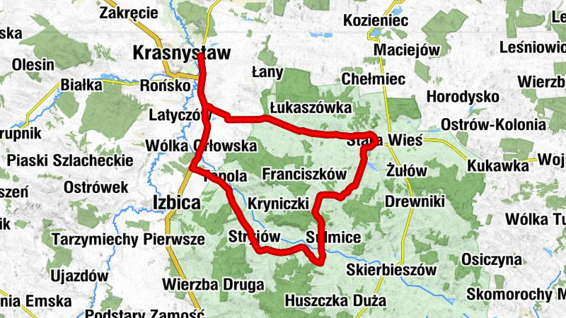 Krasnystaw - Góry - Zastawie - Karczma u Fela