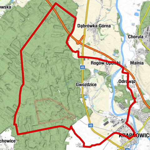 Krapkowice - Kaplica pw. Trójcy Świętej - Kaplica wotywna pw. św. Urbana - Verona