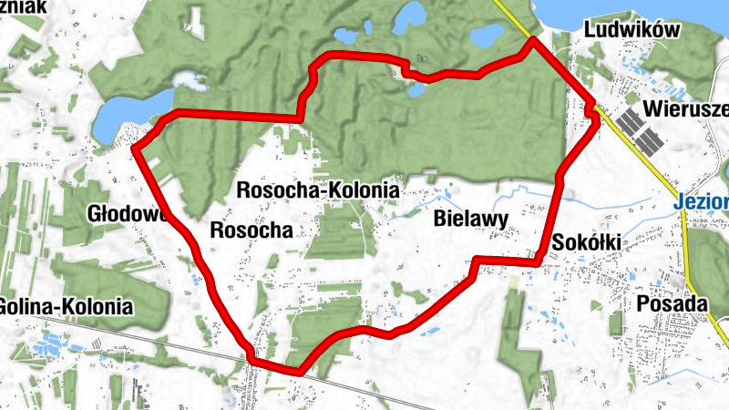 Władzimirów - Głodowo - Rosocha Pierwsza - Kawnice B