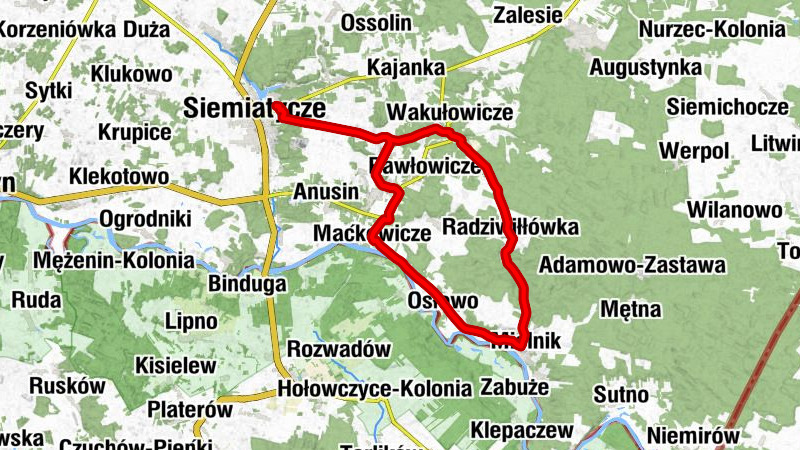 Siemiatycze - Boratyniec Lacki - Grabarka - Cerkiew pw. Świętych Cyryla i Metodego