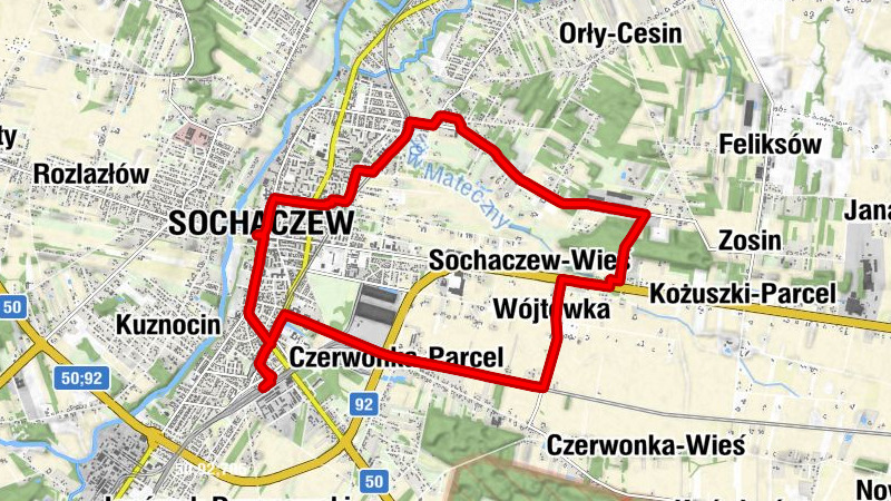 Sochaczew - Osiedle Polna I - Kaplica cmentarna