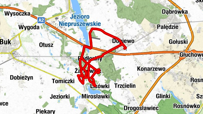 Dopiewo - Podłoziny - Żarnowiec