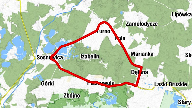 powiat parczewski - Sosnowica - Kościół pw. Świętej Trójcy - Cerkiew św. Antoniego Pieczerskiego w Holi