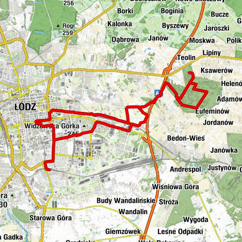 Łódź Chojny - Łódź - Osiedle Bolesława Chrobrego - Kaplica cmentarna