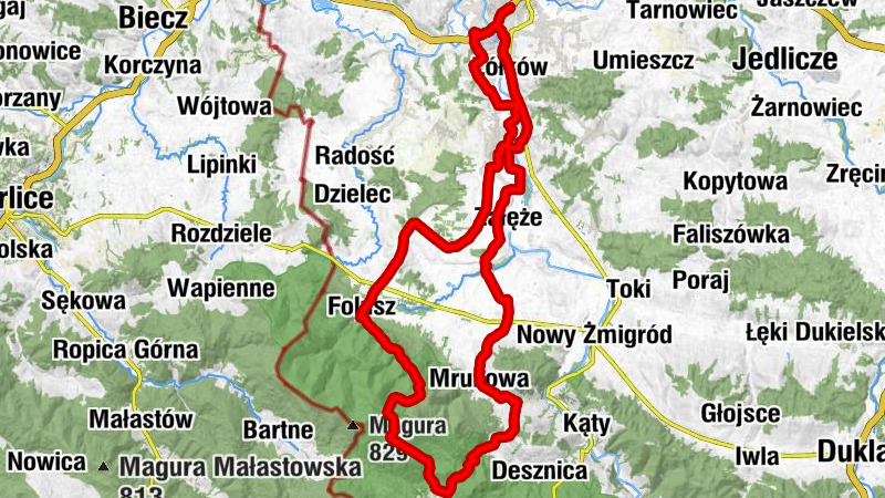 Jasło - Koci Zamek - Polana Świerzowska - Kościół pw. Najświętszego Serca Pana Jezusa