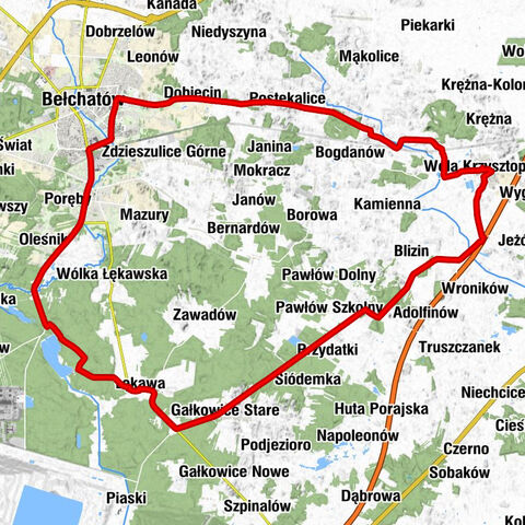 Kościół pw. Najświętszego Serca Pana Jezusa - Wola Krzysztoporska - Parcela-Jeżów - Bełchatów