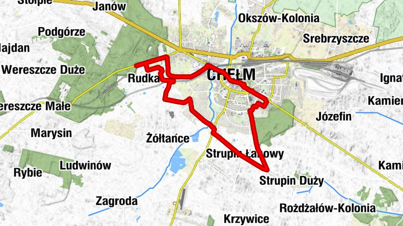 Rudka - Kościół Rozesłania Świętych Apostołów - Kopiec Niepodległości - Zawadówka