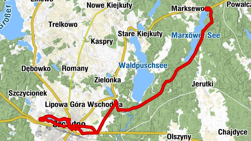 Szczytno - Osiedle Leyka - Śródmieście