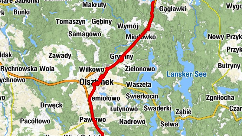 Pawłowo - Kaplica ewangelicka - Kościół pw. Świętego Wawrzyńca - Kościół pw. Świętego Jakuba Apostoła