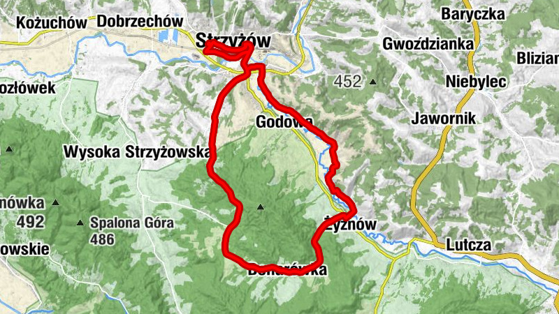Przekopna - pw. św. Katarzyny Panny i Męczenniczki - Kościół św. Przemienienia Pańskiego - cerkiew greckokatolicka Opieki Matki Boskiej