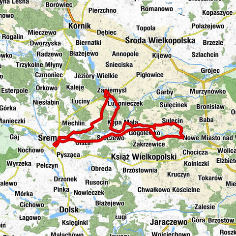 Majdany - Kościół pw. Świętej Katarzyny - kaplica Bożego Macierzyństwa Dziewicy Maryi - Łękno