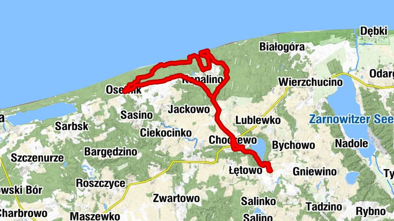 Perlinko - Łętówko - Pod Kasztanem - Pestka