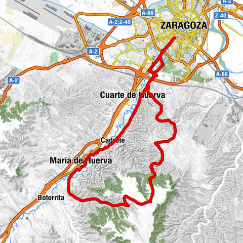 Zaragoza-Goya - Zaragoza - La Junquera - Cuarte de Huerva