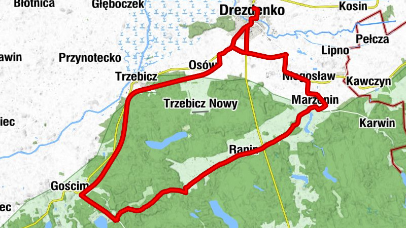 powiat strzelecko-drezdenecki - Rąpin - Marzenin - Drezdenko