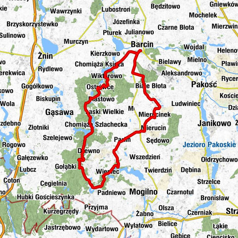 Barcin - Rydzek - Osiedle Kujawy - Wolice